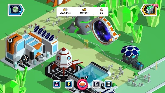 Space Colony: Idle Click Miner MOD APK 4.0.3 Unlimited money 6