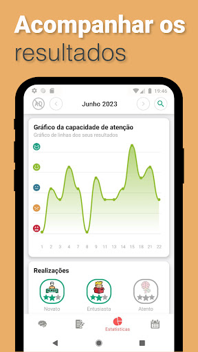 Visualização do aplicativo