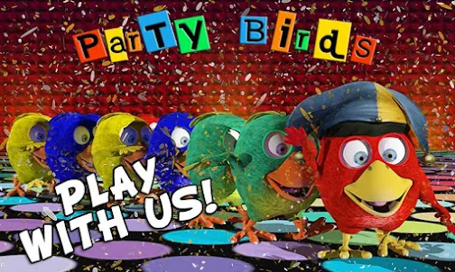 パーティーの鳥：3Dスネークゲームの楽しみ