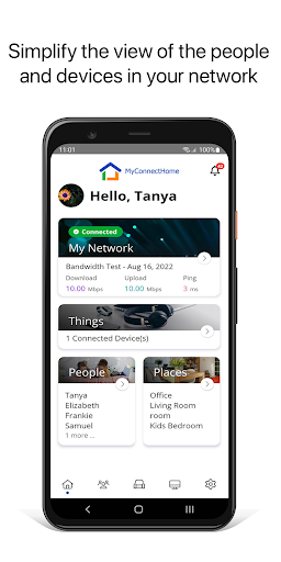 MyConnectHome Screen 2