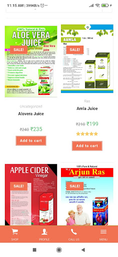 Ayurved Store Screen 2