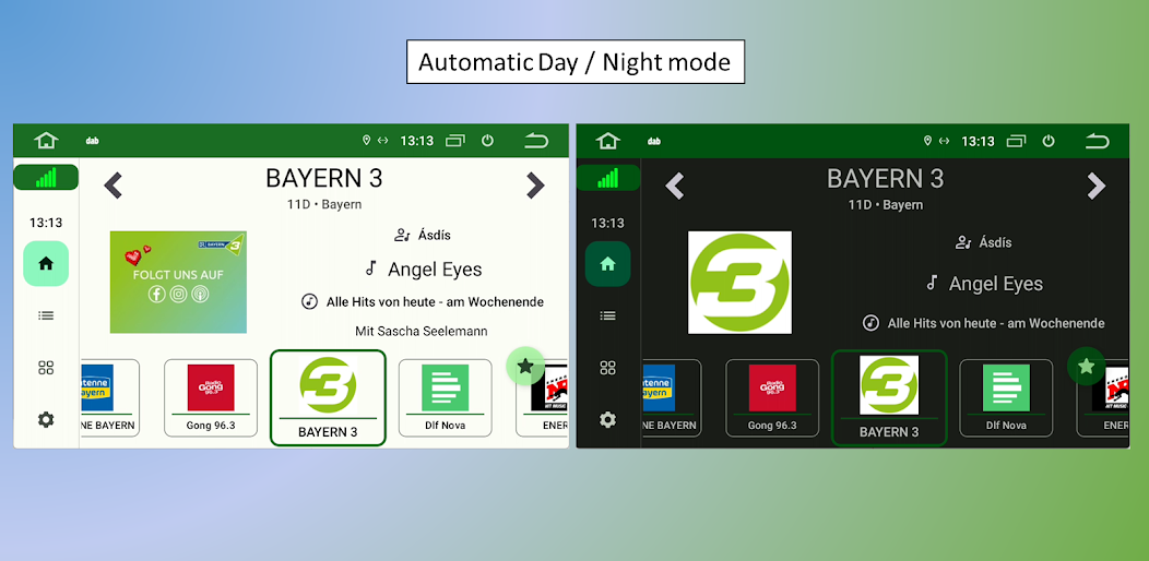 DAB-Z - Player for USB tuners Screen Views 1