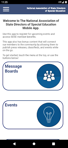 Android application NASDSE Mobile App screenshort
