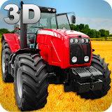 Farm Tractor 3D Simulator icon
