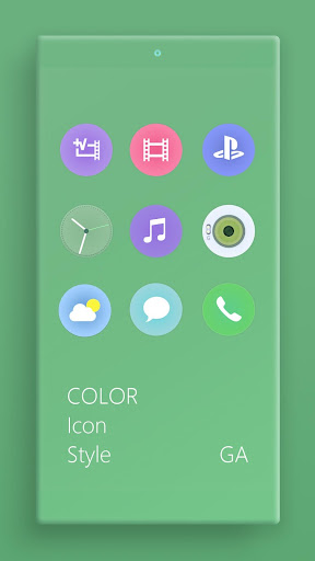 COLOR™ Theme | GREEN - Xperia Screen 3