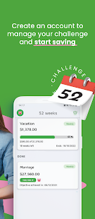 52 Weeks Money Challenge Screenshot