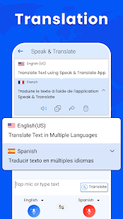 Speak and Translate Languages Bildschirmfoto