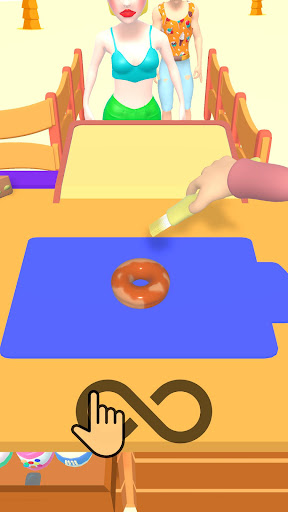 Android application Croissant Master 3D screenshort