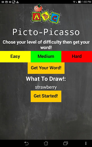Android application Picto-Picasso screenshort