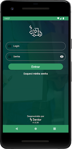 Android application Senior Gestão de Entregas screenshort