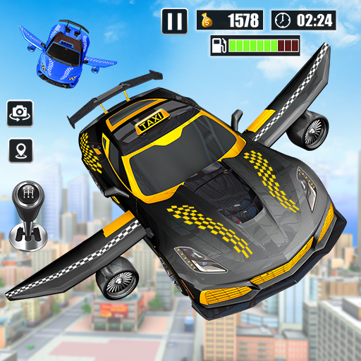 Flying Taxi Driving Game Sim 1.0.1 Icon