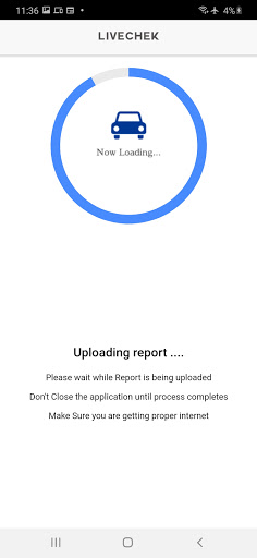 Android application PIT LIVECHEK screenshort
