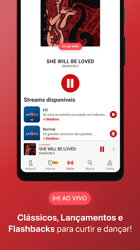 Rádio Antena 1 PRO Screen 2