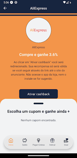 Cotesa Cashback Screen 3
