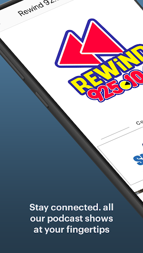 Android application Rewind 92.5 & 104.1 screenshort