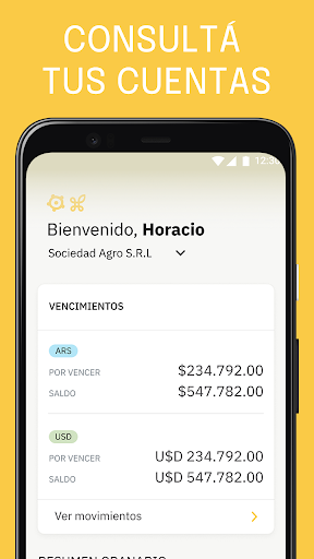 Android application Los Grobo - Comerciales screenshort