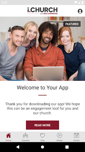 Android application i.Church screenshort