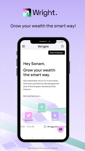 Android application Wright Research screenshort