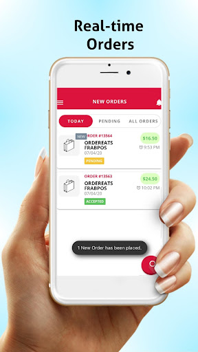 OrderEats Manager Screen 2