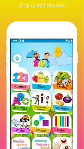 Baby Learning - Game