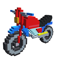 Bikes 3D Color by Number - Voxel Vehicles Coloring