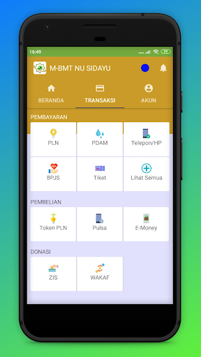 BMT NU SIDAYU MOBILE Screen 3