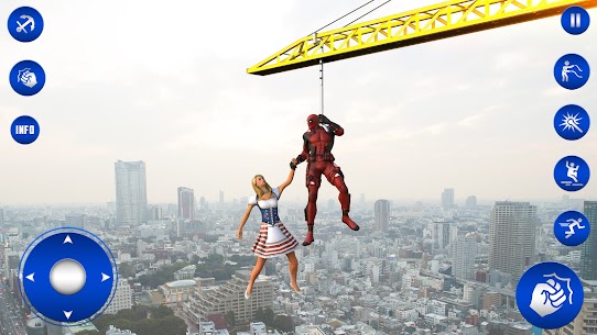 Spider Fighting Rope Hero Game 5