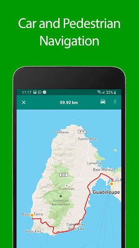 Guadeloupe Offline Map and Tra Screen 2