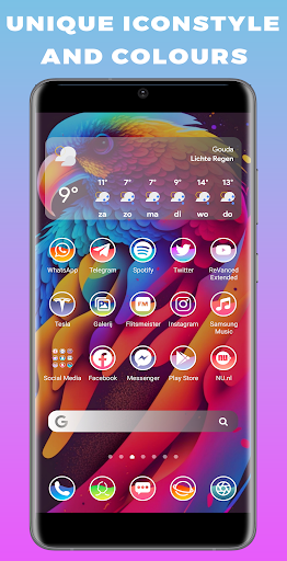 Android application Dutch Icons Vibrant screenshort