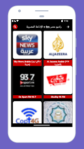 Radio Egypt FM: Radio Stations