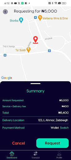 Kite App Screen 2