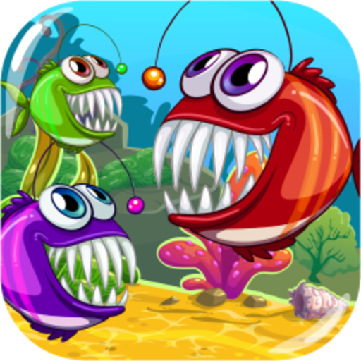 Mad Fish match3 logo