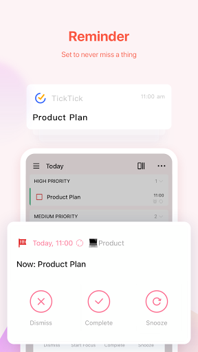 TickTick: ToDo-Listenplaner, Erinnerung und Kalender