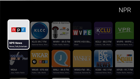 Radio FM: Live-Radio-App Screenshot