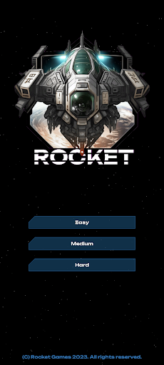 Android application Rocket - Space Game screenshort