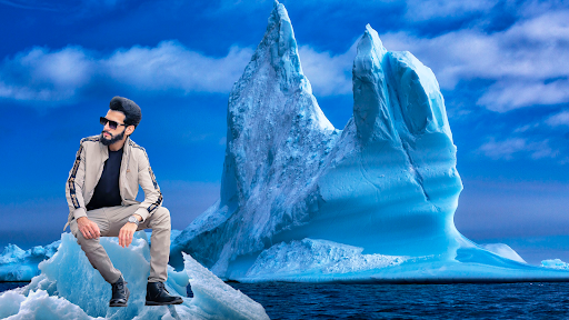 Android application Iceberg Landscape Lyrical Song screenshort