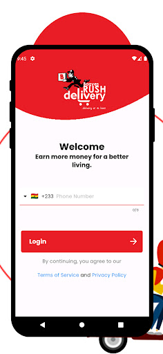 BagyesRider - Deliver & Earn Screen 2