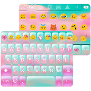 Pink Cloud Emoji Keyboard Skin  Icon