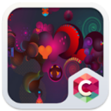Red Heart C Launcher Theme icon