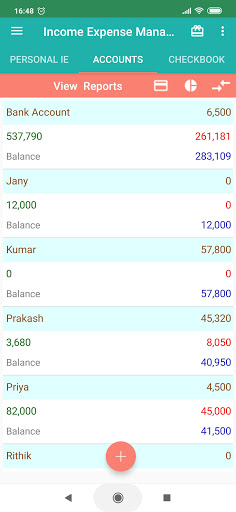 Income Expense - Daily Expense Screen 2