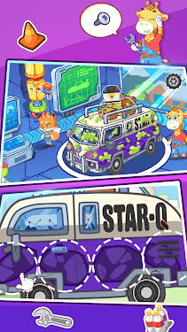 #2. Repair The Future Racing Car (Android) By: Star Q Baby