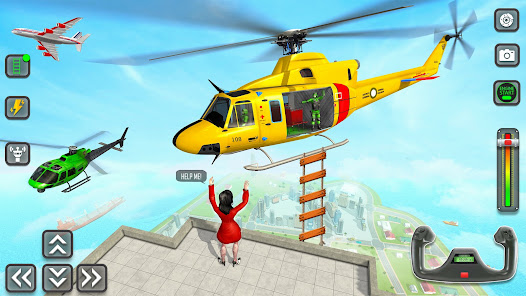 Captura de Pantalla 1 juego de helicoptero android