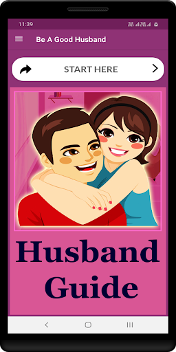 Android application Be A Good Husband screenshort