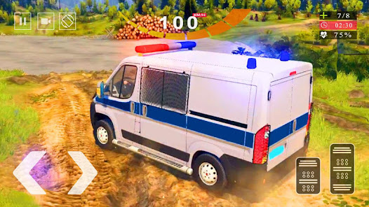 Screenshot 3 Policía camioneta - Policía Au android