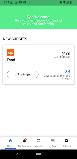 Corporate Spend Screen 2