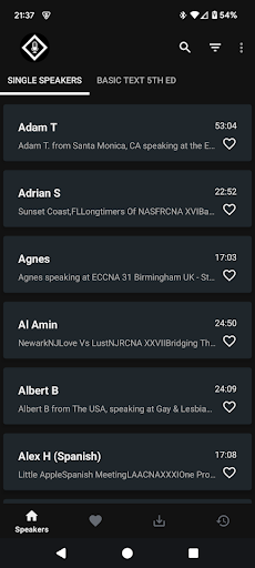 Anteprima dell'app