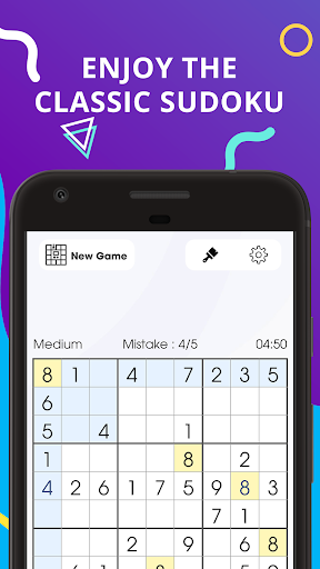 Android application Sudoku 247 - Classic Sudoku screenshort