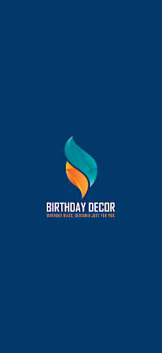 Android application Birthday Decor screenshort