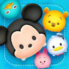 Disney Tsum Tsum Snap Card Game Kids Pairs Matching Game Mickey Mouse Minnie 