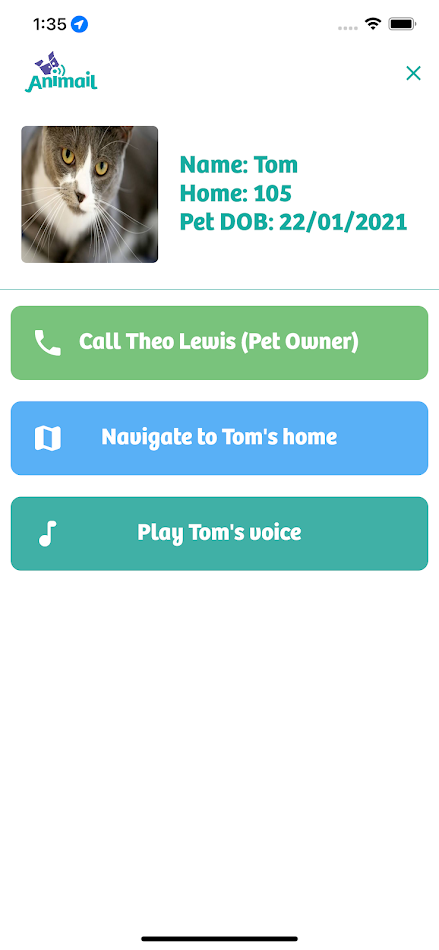 #3. Animail (Android) Ved: Animail - Give your pet a voice!